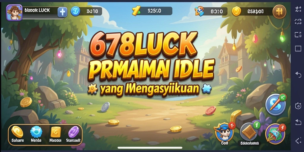 Tampilan gameplay 678LUCK yang santai dan menghibur.