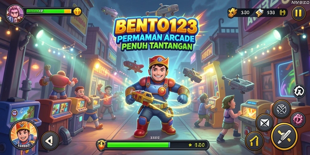 Tampilan gameplay BENTO123 yang seru dan menantang.