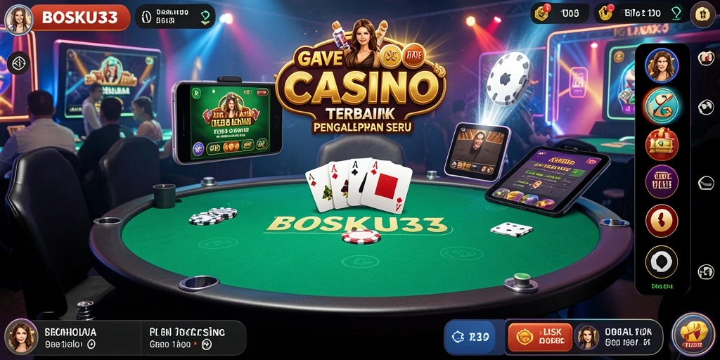 Tampilan gameplay Live Casino yang menarik dan interaktif.