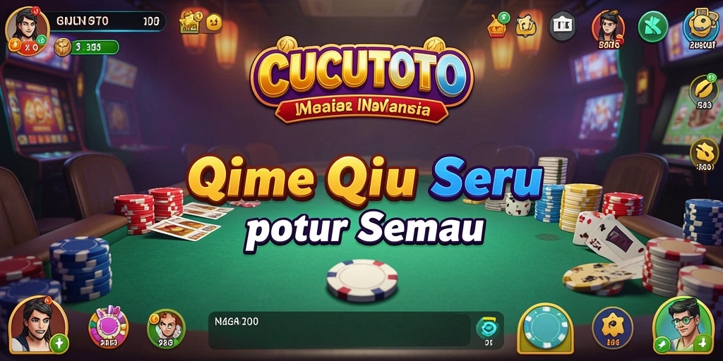 Screenshot gameplay QiuQiu CUCUTOTO yang penuh aksi.