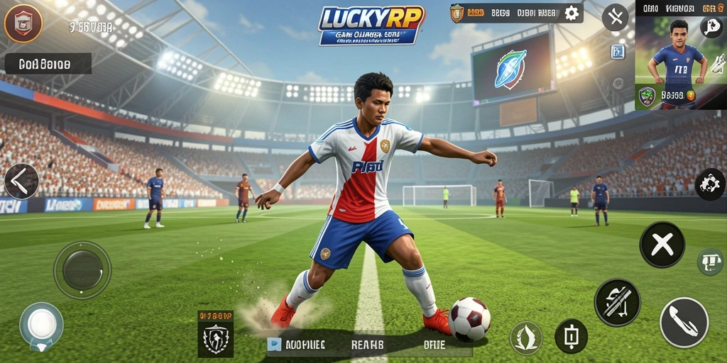 Gameplay menarik dari LUCKYRP dengan berbagai olahraga seru.