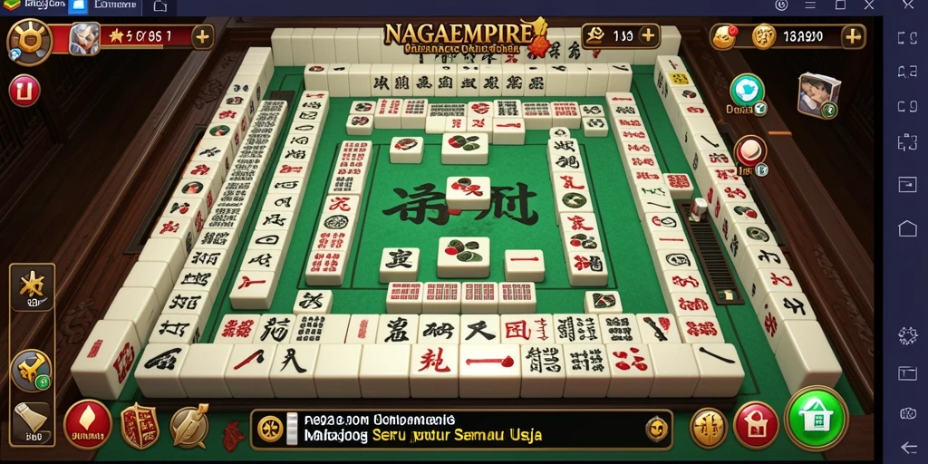 Gameplay menarik NAGAEMPIRE dengan tampilan visual yang colorful.