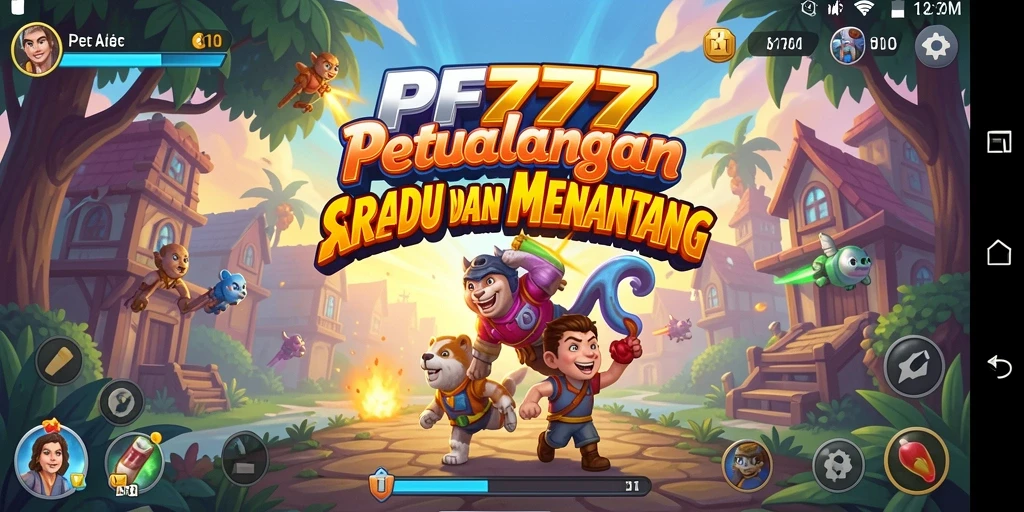 Tampilan gameplay PF777 yang penuh aksi dan tantangan.