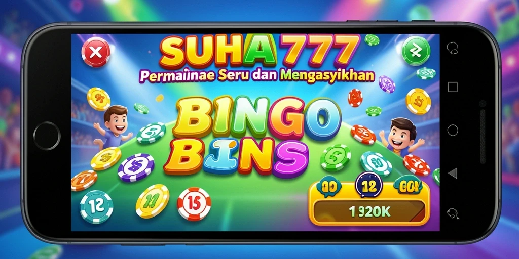 Tampilan gameplay Bingo yang menarik dan interaktif.