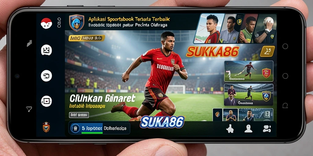Tampilan utama gameplay SUKA86 dengan fitur taruhan olahraga.
