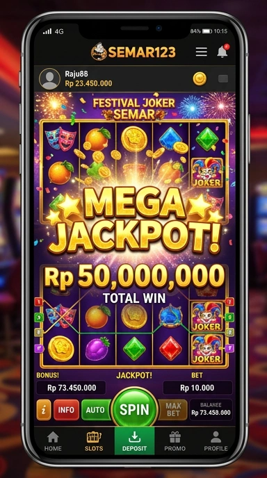 Proses pengunduhan aplikasi yang cepat di semar123.